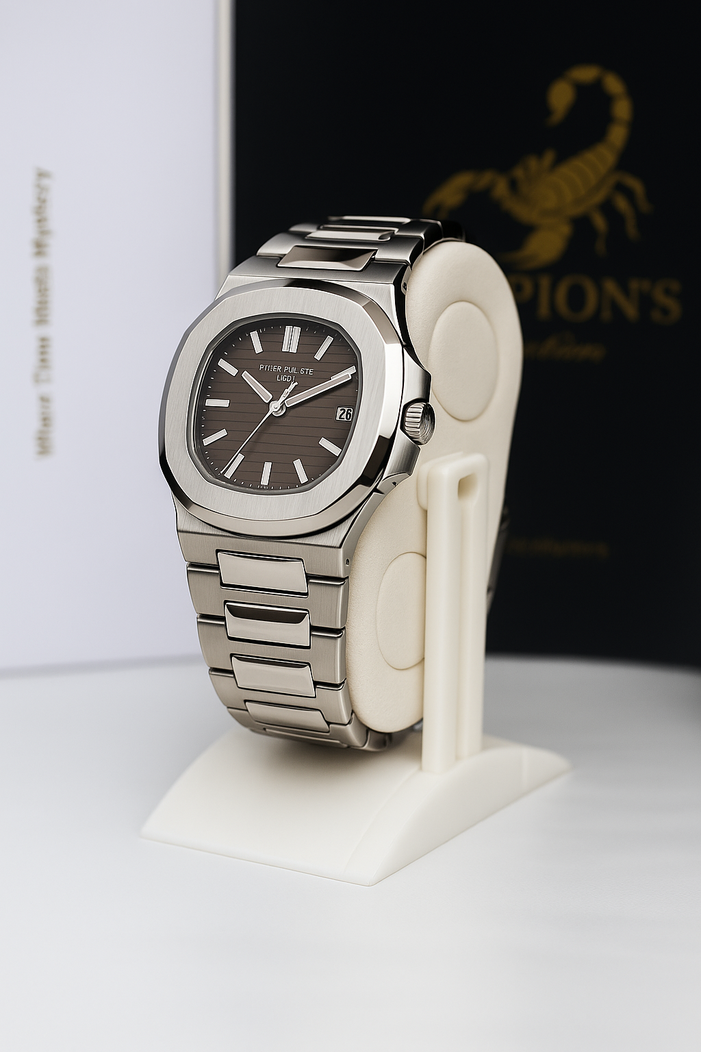 Midnight Steel – Chocolate Dial Edition - Scorpions Collection