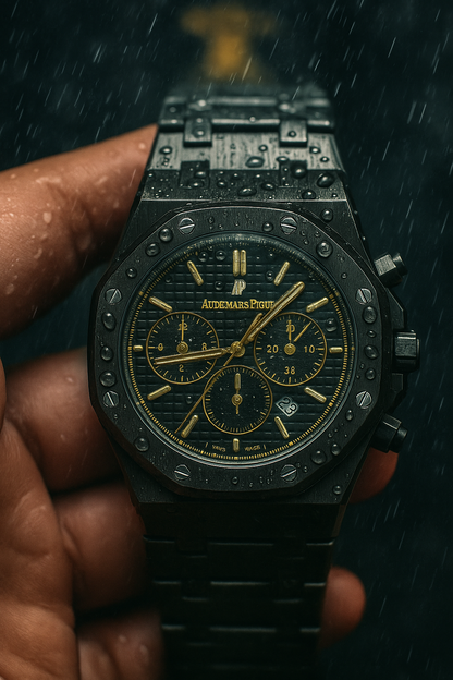 BlackForge ChronoMaster – Octagon Steel Edition