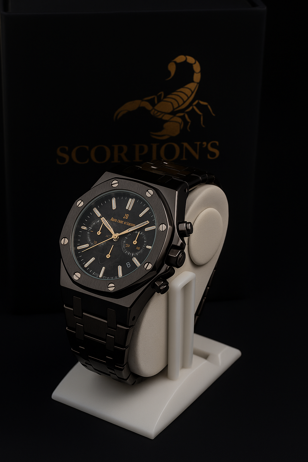 BlackForge ChronoMaster – Octagon Steel Edition - Scorpions Collection